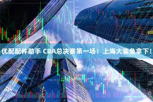 优配配件助手 CBA总决赛第一场！上海大鲨鱼拿下！
